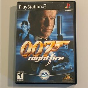 007 Nightfire for PlayStation 2 - Black